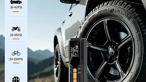 1pc Digital Display Portable Air Compressor Pump, High-Power USB Type-C Rechargeable Lithium Battery