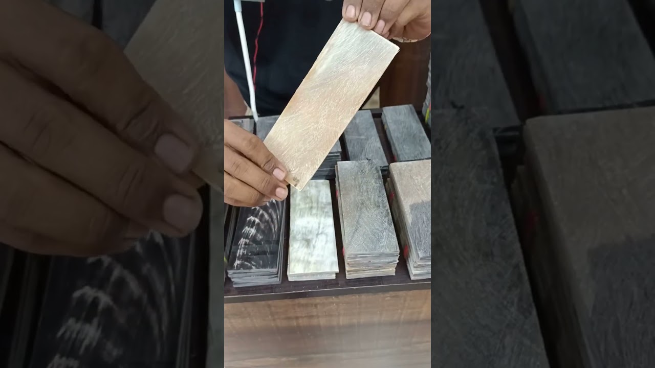 Buffalo Horn Plates for Eyeglasses Frames