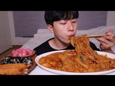 저 두찜 로제찜닭에 <strong>100000000</strong>% 진심입니다. . . . . . ! ! ! ! !  먹방ㆍMUKBANG Rose Jjim Dak (braised chicken) ASMR