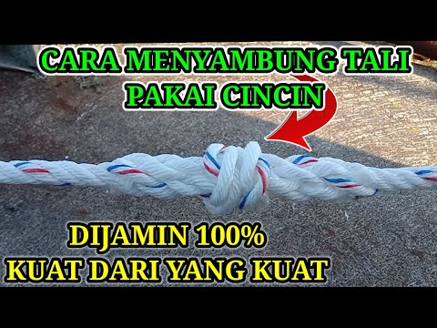 Video: Bagaimana anda menyambung hujung dan cincin?