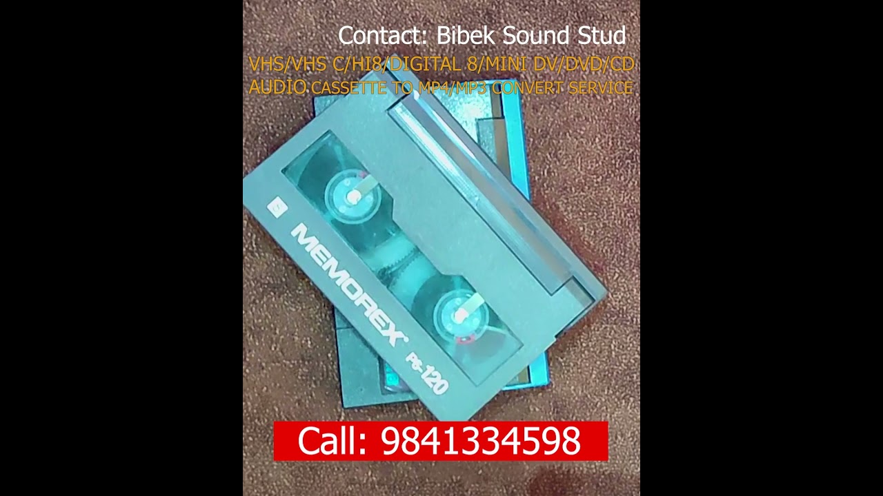Tape Digitize Services at Kathmandu