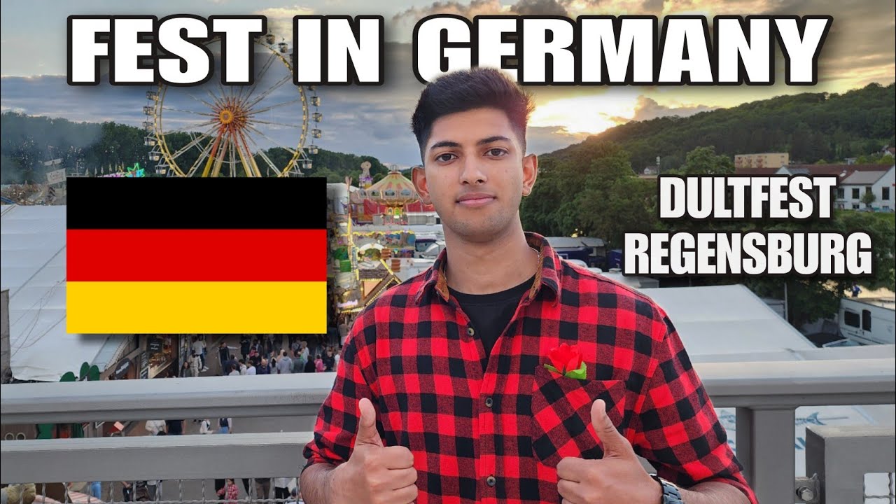 MY FIRST TIME IN A FEST IN GERMANY🇩🇪 || DULTFEST REGENSBURG ||