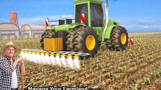 Modern Farming Simulator 2020 - Drone & TRACtOR Android Gameplay screenshot 1