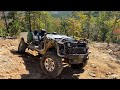 Wrecked 6.7 F250 Goes Rock Crawling pt 2 | Uwharrie Daniel Trail