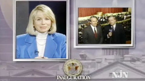 NJN live coverage of pre-inauguration of Christine Todd Whitman (1994)