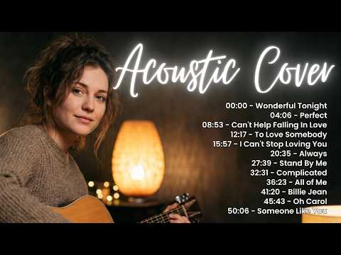 Best Acoustic Covers of Popular Songs 2026 📚 Deep Focus & Chill Study Music ☕