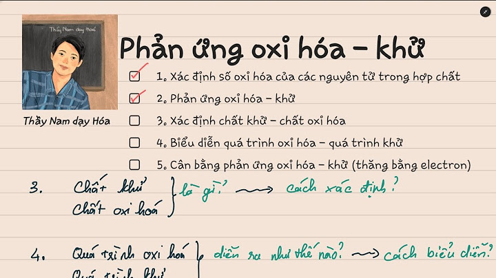 Trong phản ứng oxi hóa khử chất khử là năm 2024