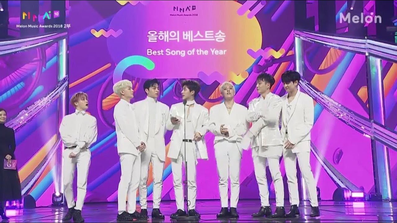 [ENG SUB] iKON Wins Song Of The Year - Acceptance Speech (MMA2018)