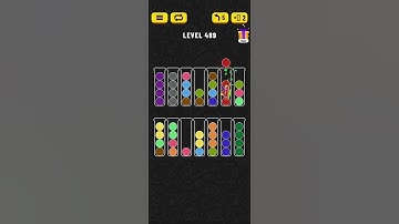 Ball Sort - Color Puzzle Game - Level 489 - Walkthrough SOLVED by RobotPlayer AI!!!