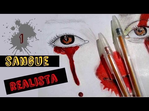 DESENHO SANGUE REALISTA | Dhayne André