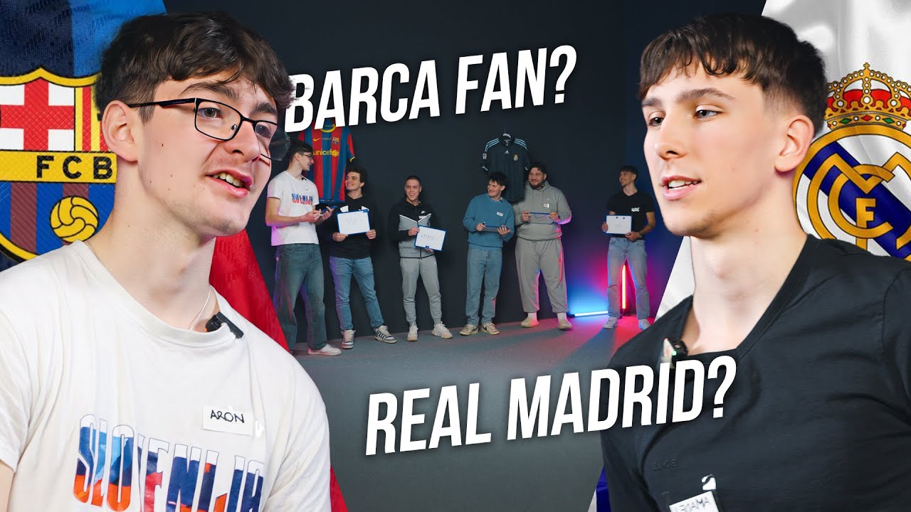 5 Fanov Barcelone vs 1 FAKE