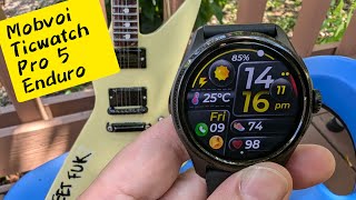 : Mobvoi Ticwatch Pro 5 Enduro -    