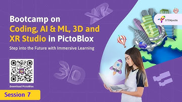 Session 7: Bootcamp on AI and Coding in PictoBlox | Arrays & Data Collections | Classes 6 to 8