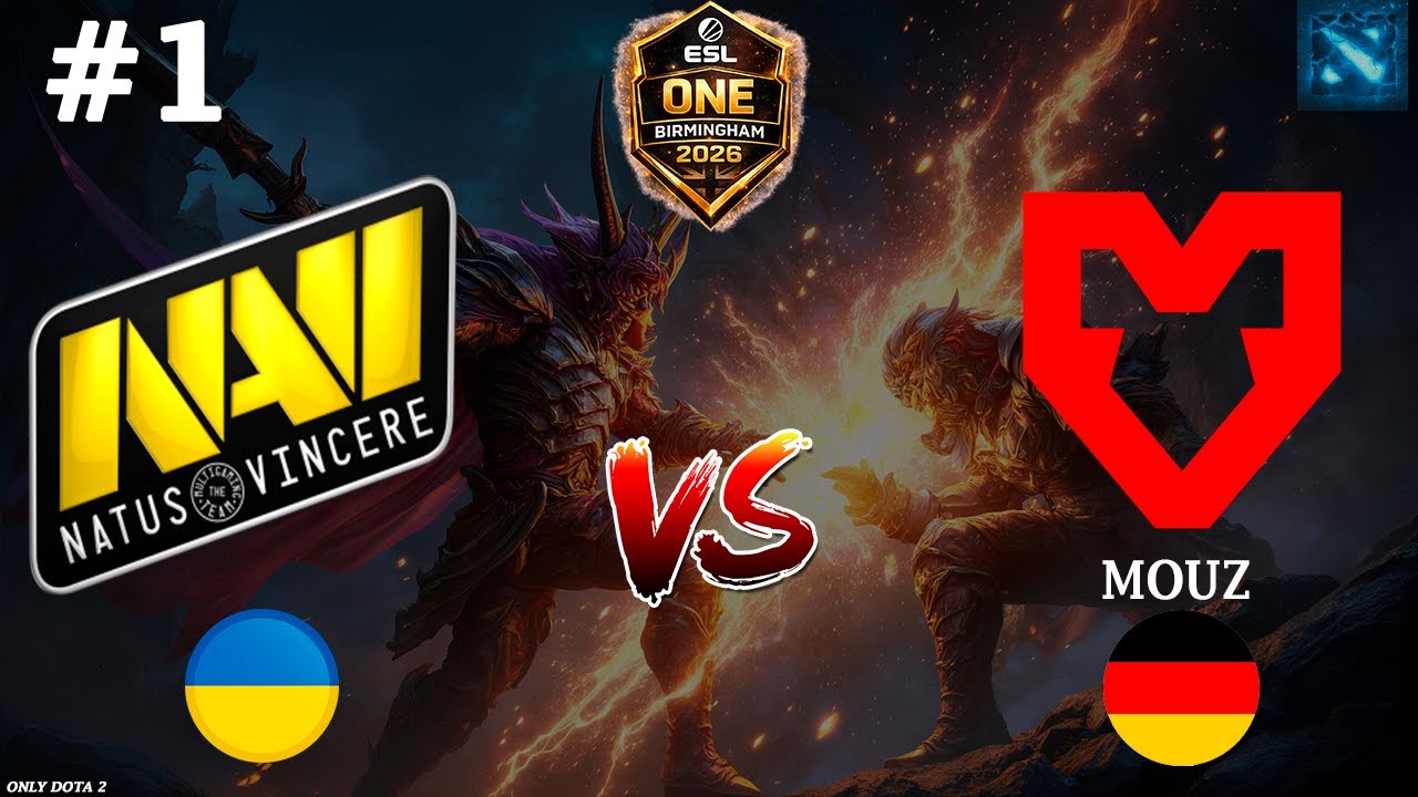 НАВИ ВРЫВАЮТСЯ В КВАЛЫ НА ЕСЛ, БИТВА ПРОТИВ МАУЗОВ | NaVi vs Mouz #1 (BO3) ESL One Birmingham 2026
