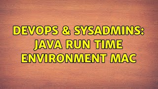 Famous DevOps & SysAdmins: Java run time environment mac Net Worth