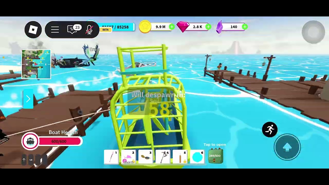 Roblox Cara menangkap Ikan Exotic Chompin Pufferfish di Port Jackson Fishing Simulator