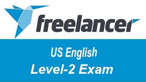 Freelancer US English Exam Answers Level-2