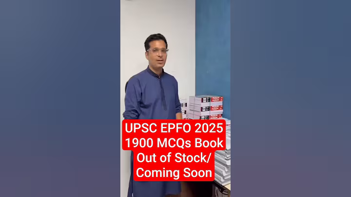 UPSC EPFO Book | UPSC EPFO Booklist | UPSC EPFO EO AO & APFC Questions Books | UPSC EPFO MCQ |EduTap
