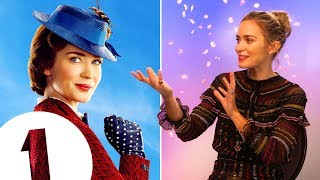 "I've made a huge mistake!" Mary Poppins' Emily Blunt on the perils of kite flying & baby puke