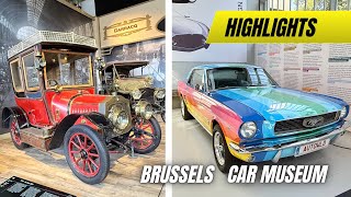 🚗 Inside Brussels’ Stunning Car Museum | Autoworld Belgium Tour 🇧🇪