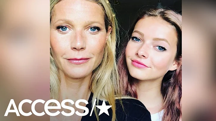 Gwyneth Paltrow Shares Rare Pic Of Daughter Apple Martin & She's Her Total Mini Me! | Access