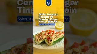 Ide cemilan sehat tinggi protein #sunbelltuna