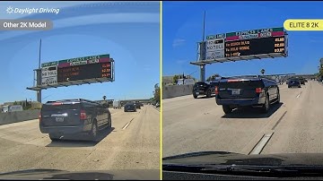 ELITE 8 Comparison Video, Daylight Driving