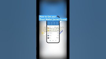 How to Get your Trust Wallet Secret Phrase #trustwallet #keyphrase #tutorial