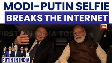 Modi-Putin Selfie Breaks Internet: PM Modi Breaks Protocol To Receive Russian President At Airport