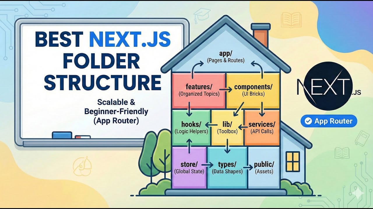 Best Folder Structure for React/Next.js (Beginner Friendly Guide!)