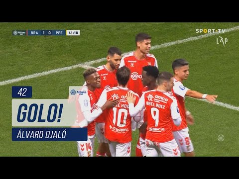Goal | Golo Álvaro Djaló: SC Braga (1)-0 Paços de Ferreira (Taça da Liga 22/23 - Fase 1 - Jornada 3) Goal | Golo Álvaro Djaló: SC Braga (1)-0 Paços de Ferreira (Taça da Liga 22/23 - Fase 1 - Jornada 3) Thumbnail