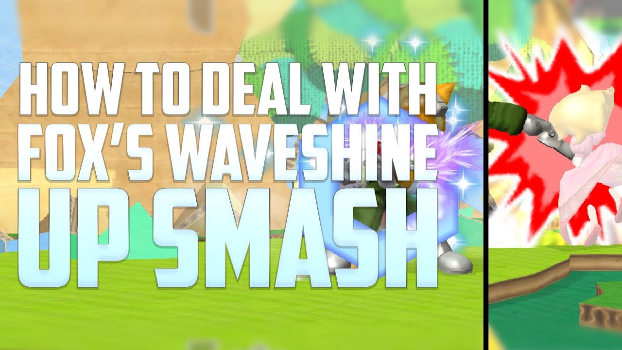 How to punish Fox's Waveshine upsmash