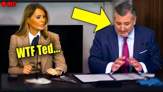 Ted Cruz Mutes Melania’s Mic