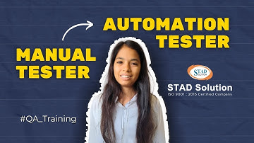 Can I switch my career from Manual Testing to Automation Testing? | Pune, Bangalore | STAD Solution
