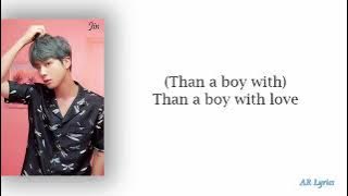 Bts Boy with luv lyrics