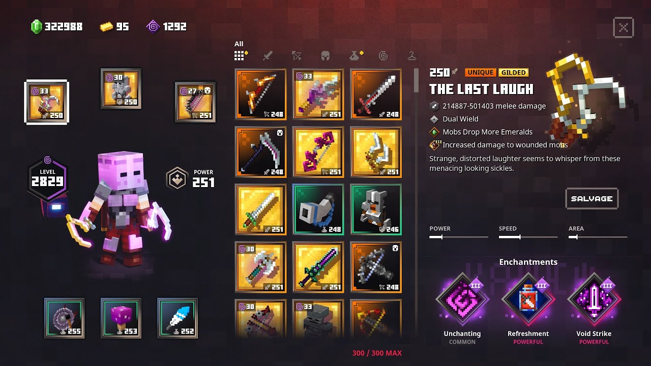 Minecraft Dungeons Reckless No Reckless Rolling Stalwart Build Apoc+25 Fiery Forge