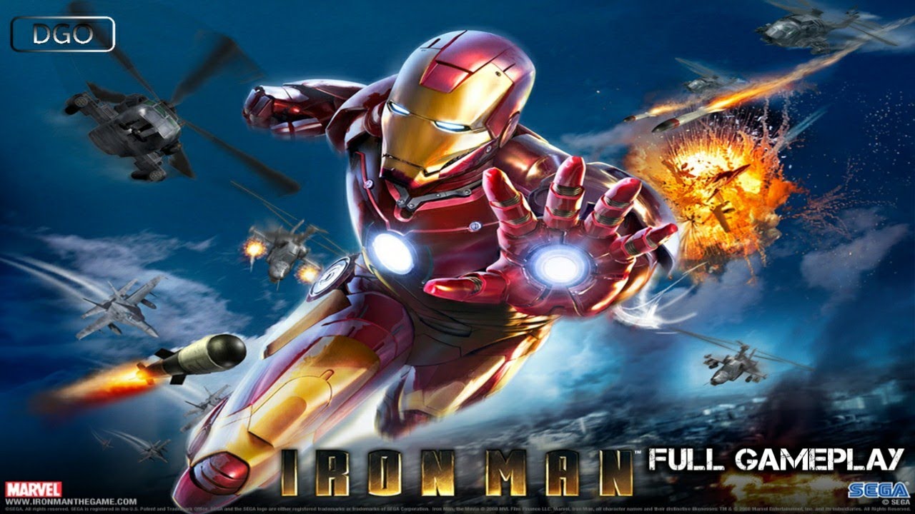 Fev Man Computer IRON MAN (PC 2008) - FULL GAMEPLAY No Commentary - YouTube