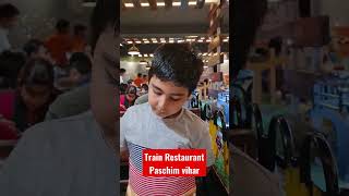 Train restaurant...paschim vihar nice experience, vegetarian food, fur for kids