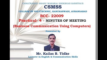 BCC PR 4 Business communication using Computers