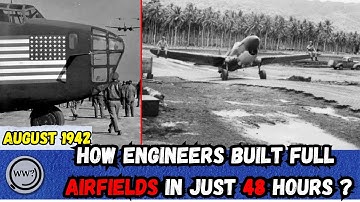How Engineers Built Full Airfields in Just 48 Hours Using Marston Mats
