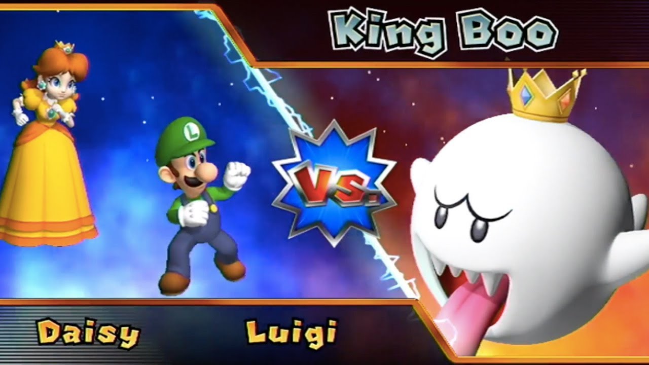 Mario Party 9 - Boss Rush (Luigi vs Daisy) - Stage Boss Battles | MarioGamers