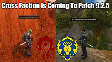 Cross Faction Grouping FINALLY COMING To Patch 9.2.5 on the PTR