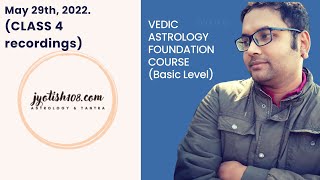 VEDIC ASTROLOGY FOUNDATION (BASIC) COURSE | CLASS 4 | How vedic astrology works