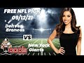 NFL Pick - Denver Broncos vs New York Giants Prediction, 9/12/2021 Week 1 NFL Pick & Odds