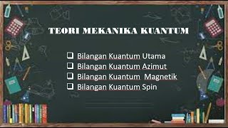 QUANTUM MECHANICS THEORY // QUANTUM NUMBERS
