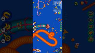 Wormszone Io snake game slither snake game #slithersnake #wormszone #shortsfeed #snakegame #shorts