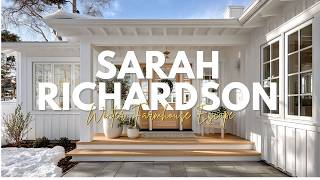 Winter Farmhouse Escape Inspired by Sarah Richardson Classic Cozy Living