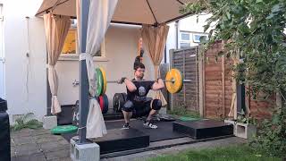 20200912 No feet hip clean 70 74kg 2 2sets