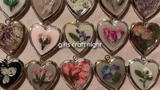 girls craft night - a playlist