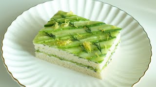 The Best English Tea Cucumber Sandwiches | My Favorite Sandwich Recipe